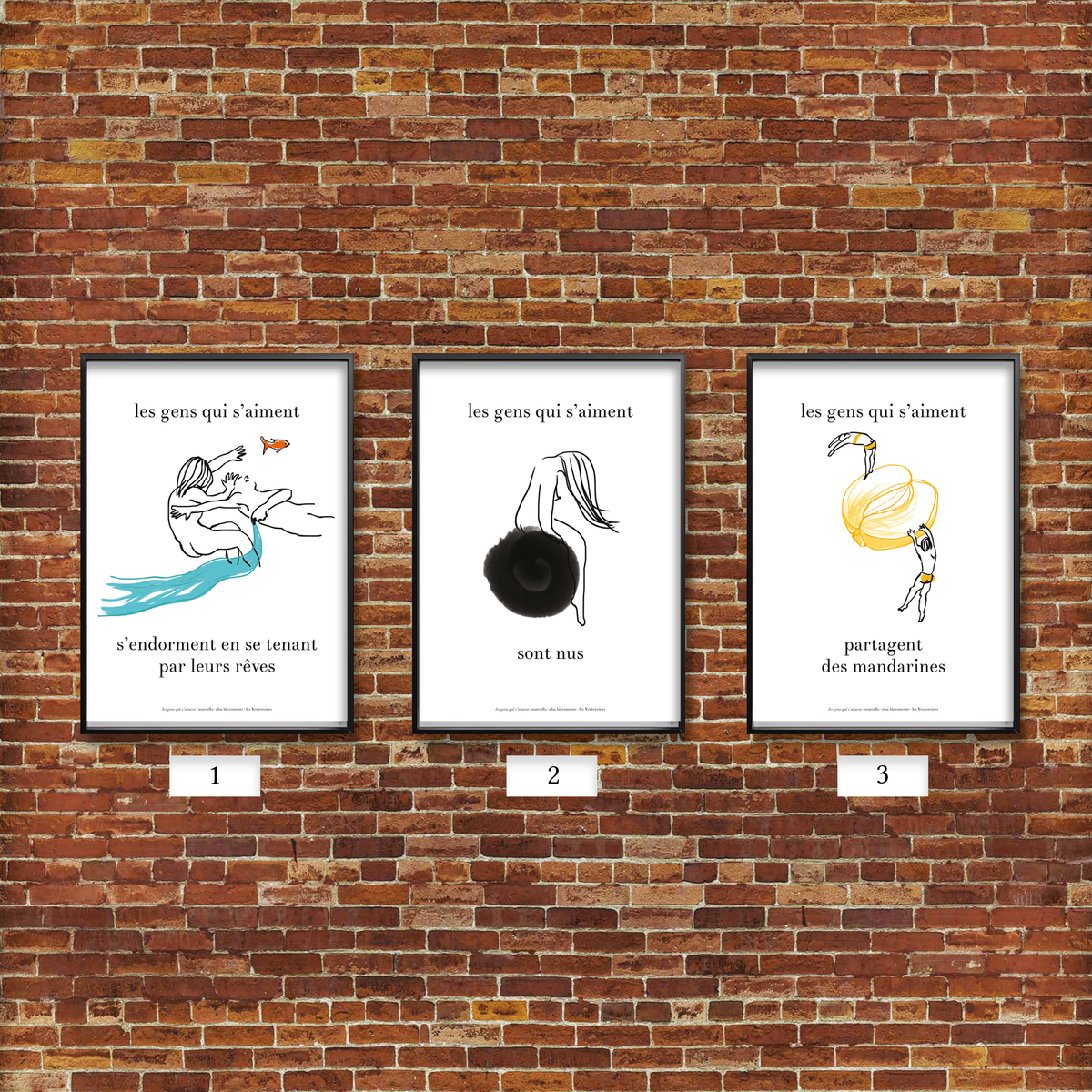 Affiches "les gens qui s'aiment" image 0
