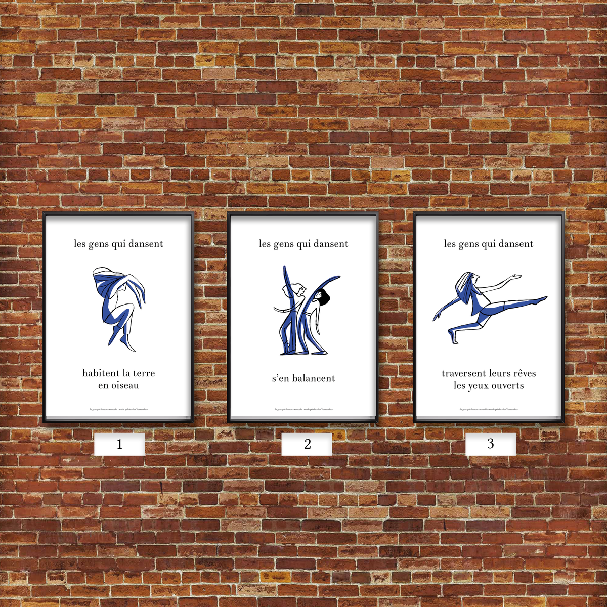 Affiches "les gens qui dansent" image 0