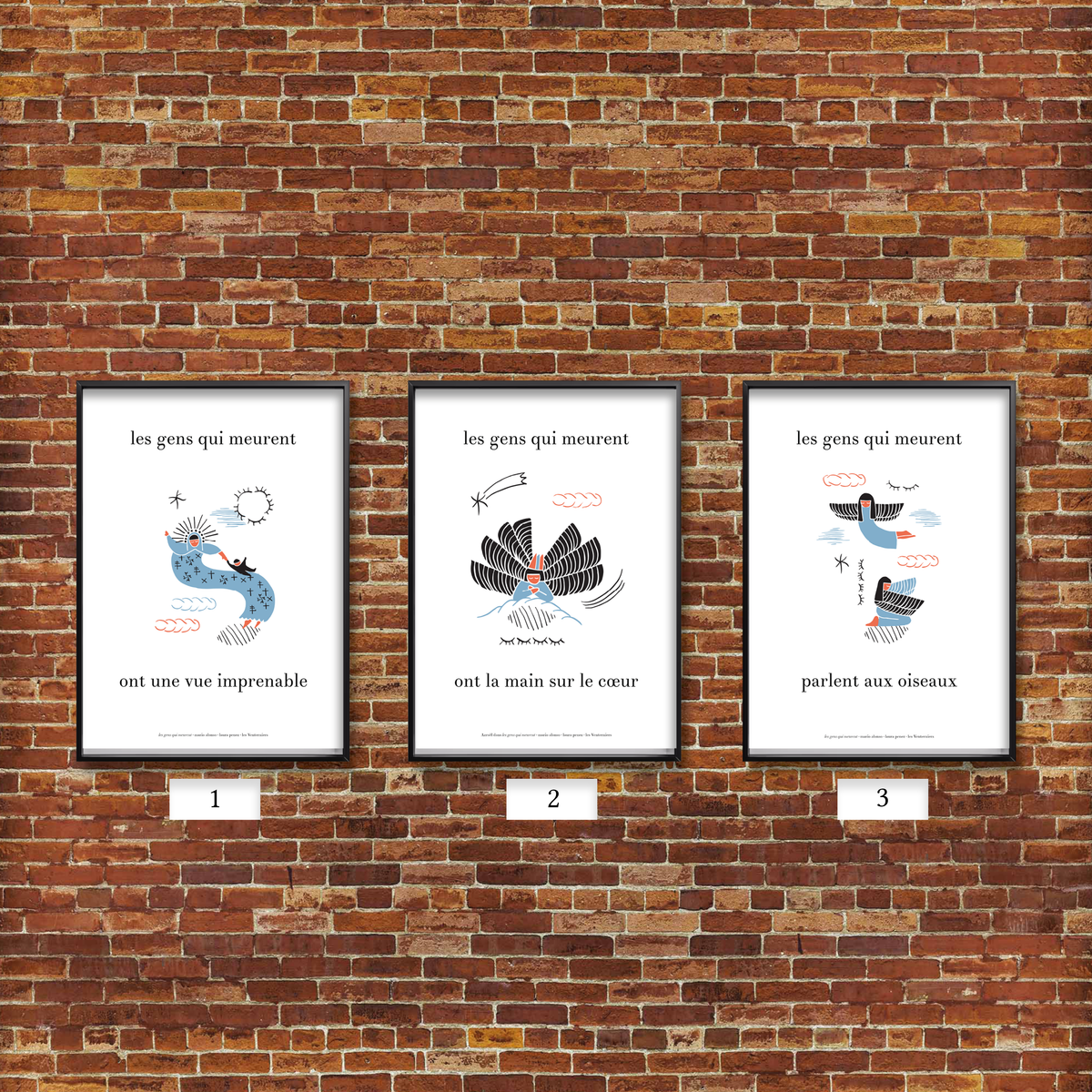 Affiches "les gens qui meurent" image 0