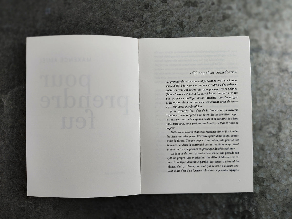 pour prendre feu • Maxence Amiel image 4
