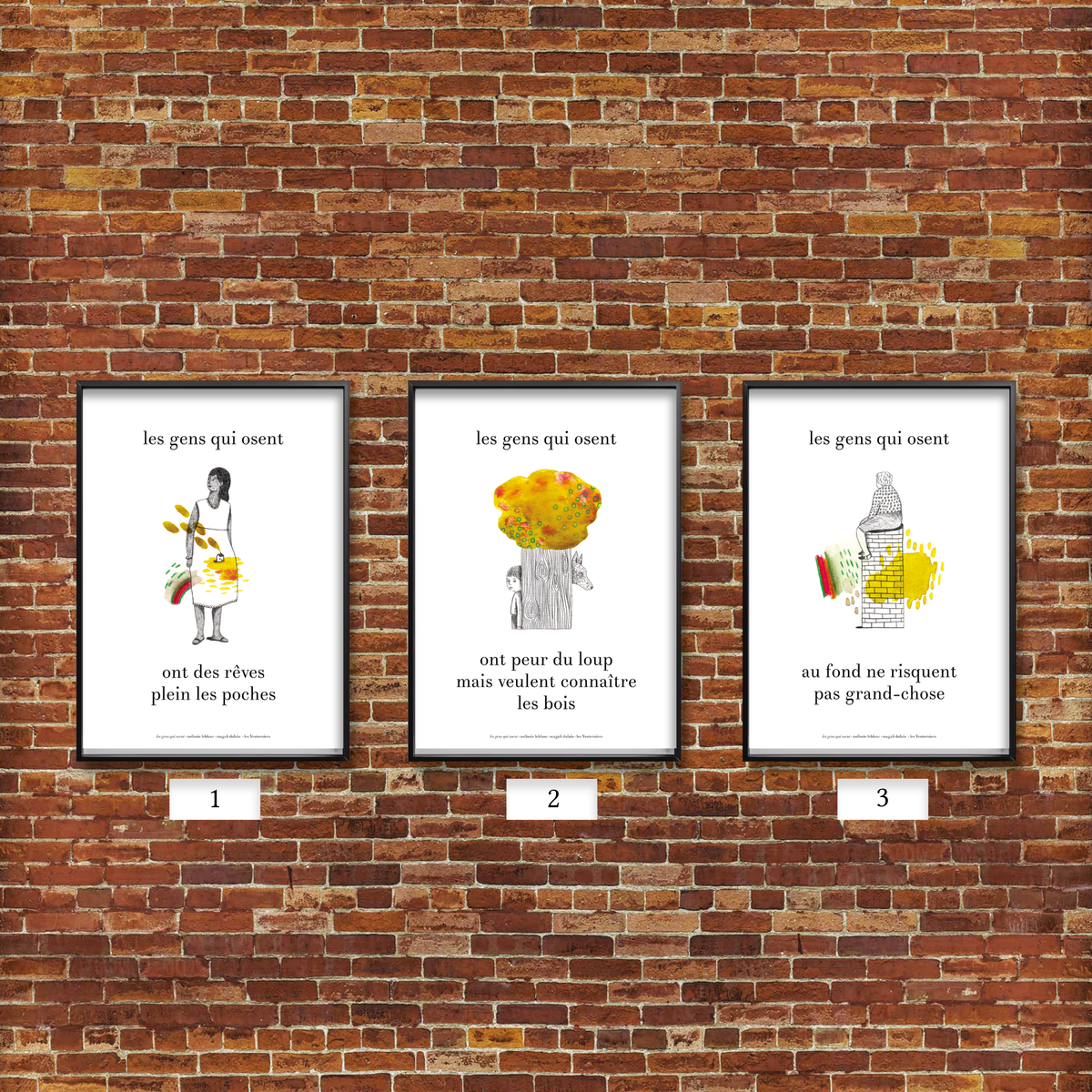 Affiches "les gens qui osent" image 0