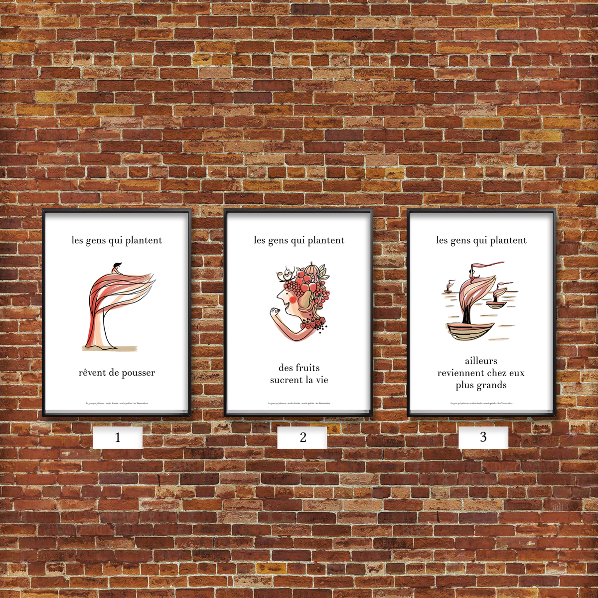 Affiches "les gens qui plantent" image 0