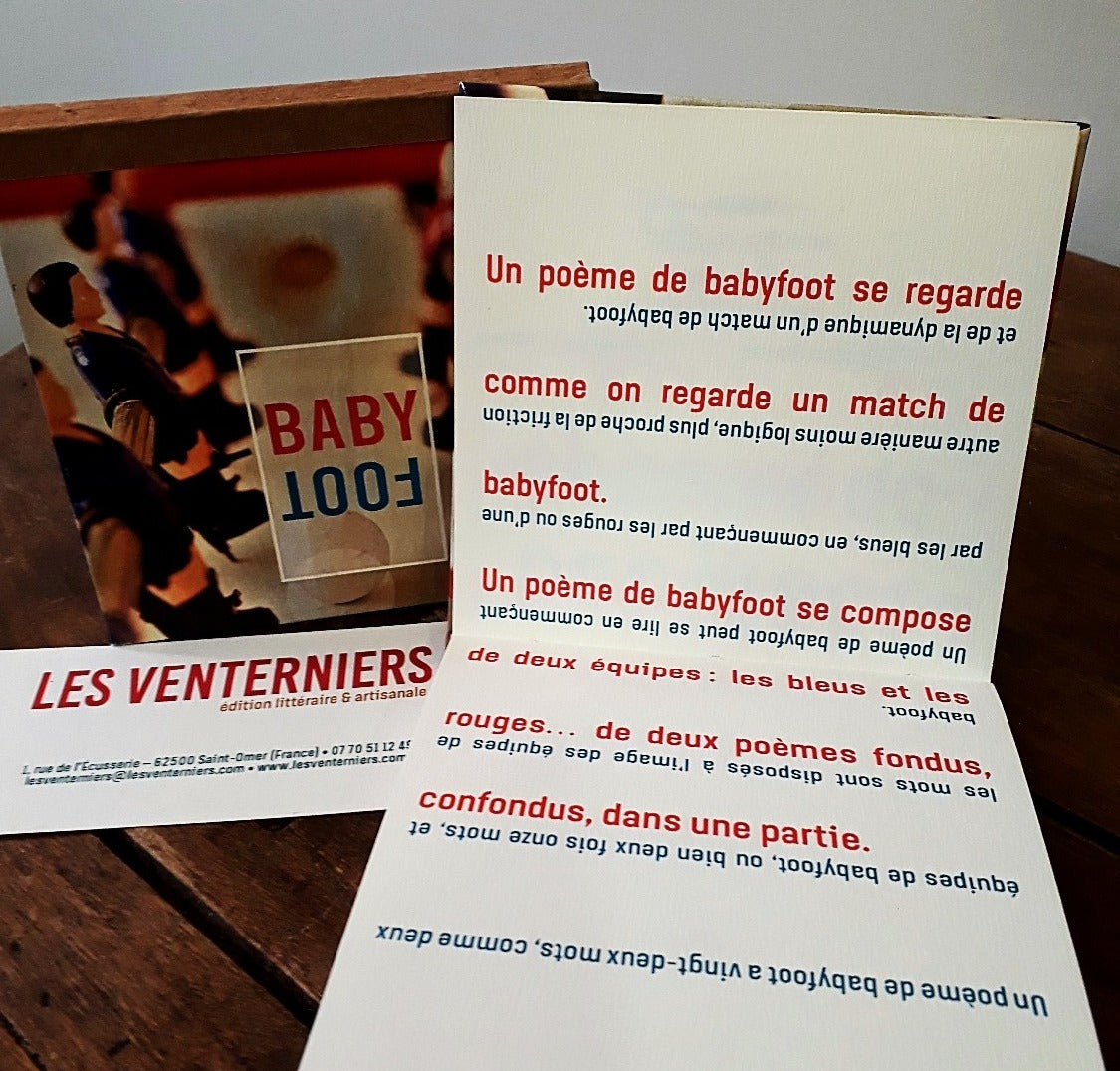 Poèmes de baby-foot • Eduardo Berti image 1